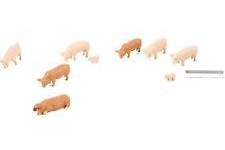 BACHMANN SCENECRAFT 36-082 PIGS (10) FIGURE SET