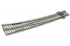 Peco SL-E86 OO Gauge Code 100 Streamline Curved Double Radius Right Hand Point Electrofrog