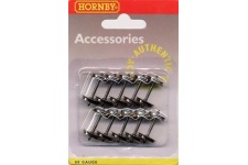 Hornby R8096 Metal Disc Wheels/Axle Set (10 Per Pack)