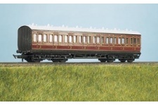 Ratio 710 LMS (ex MR) Suburban 3rd Class Coach Kit
