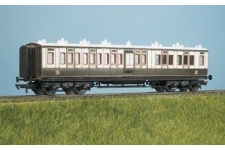 Ratio 733 LMS (Ex LNWR) Corridor Composite Brake Compartment OO Gauge Kit