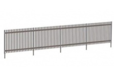 Wills Kits SSM317 Modern Security Palisade Fencing Pack 00 Gauge Plastic Kit