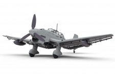 Airfix A07115 Junkers JU87B-2/R-2 1:48 Scale Model Aircraft Kit Assembled