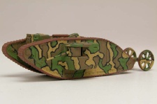Airfix A01315V WWI Male Tank Mk.I 1:76 Scale Plastic Kit assembled photo
