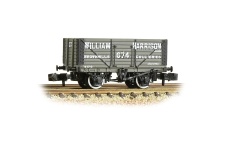 bachmann-377-209-8-plank-wagon-fixed-end-william-harrison-grey