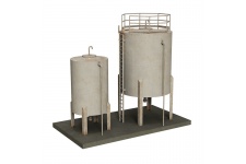 Bachmann 44-0110 Depot Storage Tanks