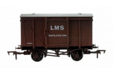 Dapol 4F-011-024 Ventilated Van LMS Bauxite 155016 Weathered
