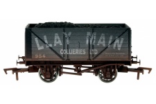 Dapol 4F-080-129 8 Plank Wagon Llay Main 954 Grey Weathered