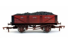 Dapol 4f-040-016 OO Gauge 4 Plank Wagon B W Co 1114 Weathered