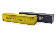 gaugemaster_da4f-028-024_p_and_o_ferrymasters_007303-8_samskip_798868-0_45ft_high_cube_containers_twin_pack_weathered