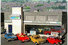 Gaugemaster  GM435 Fordhampton Car Showroom OO Gauge Plastic Kit