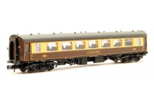 Graham Farish 374-212 BR Mk1 SP Pullman Second Parlour Car 352 Umber And Cream
