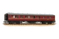 Graham Farish 374-512 GWR Hawksworth Brake Second Corridor BR Maroon