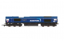Hornby R3887 DB Cargo UK Class 66 Co-Co 66047 Maritime Intermodal Two