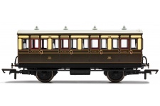 Hornby R40065 GWR 4 Wheel Ist Class Coach