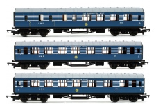 Hornby R4906 LMS Coronation Scot 3 Car Coach Pack