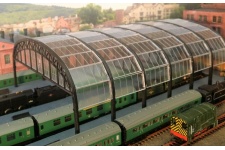 Kestrel Designs GMKD1004 Station Overall Roof N Scale Plastic Kit