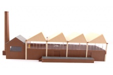 Kestrel Designs KD1001 Old Factory with Chimney Kit