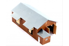 Kestrel GMKD43 N Gauge Goods Shed Plastic Self AssemblyKit