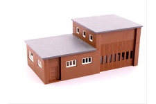 Kestrel KD40 Modern Fire Station N Gauge Plastic Kit