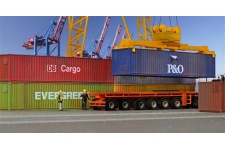 Kibri 10922 40 ft Shipping Containers OO/HO Gauge Plastic Kit