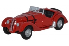 Oxford Diecast 76BM28002 BMW 328 Red