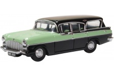 Oxford Diecast 76CFE008 Vauxhall Cresta Friary Estate Versailles Green Black