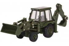 Oxford Diecast 76JCX002 JCB 3CX 1980s Army