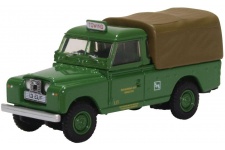 Oxford Diecast 76LAN2018 Land Rover Series II LWB Canvas Southdown