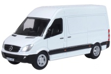 Oxford Diecast 76msv004 1:76 scale White Mercedes Sprinter