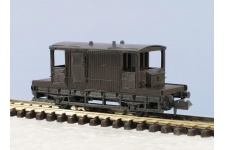 Peco KNR-29 SR Goods Brake Van N Gauge Plastic Kit