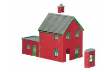 Peco NB-14 Brick Station House N Gauge Plastic Kit