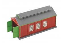 Peco NB-5 N Gauge Brick Built Engine Shed Plastic Kit