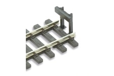 Peco SL-1440 Streamline HOm Gauge Code 75 Buffer Stop, Rail-built