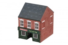 Hornby Skaledale R9847 The Greengrocers Shop Front Side
