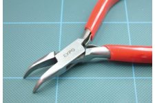  ExpoTools 75565 Curved Nose Pliers with Plain Jaws