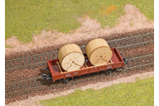 Busch 1688 2 Wooden cable drums 