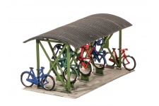 Wills Kits SS23 Bicycle Shed and Bicycles Plastic Kit