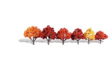 Woodland Scenics TR3541 3″-5″ Classic Harvest Blaze Trees (Pack of 6)