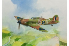 zvezda-6173-british-fighter-hurricane-mk-i-1-144-scale