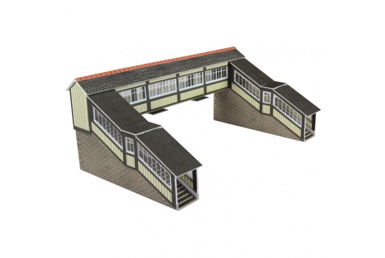 Metcalfe PN136 Footbridge N Gauge Card Kit