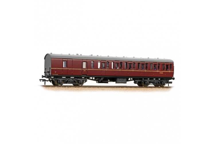 Bachmann Branchline 34-630A BR Mk1 57Ft ‘Suburban’ BS Brake Second BR Maroon Coach Pristine