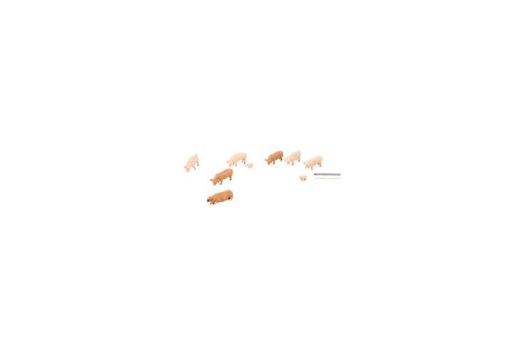 BACHMANN SCENECRAFT 36-082 PIGS (10) FIGURE SET