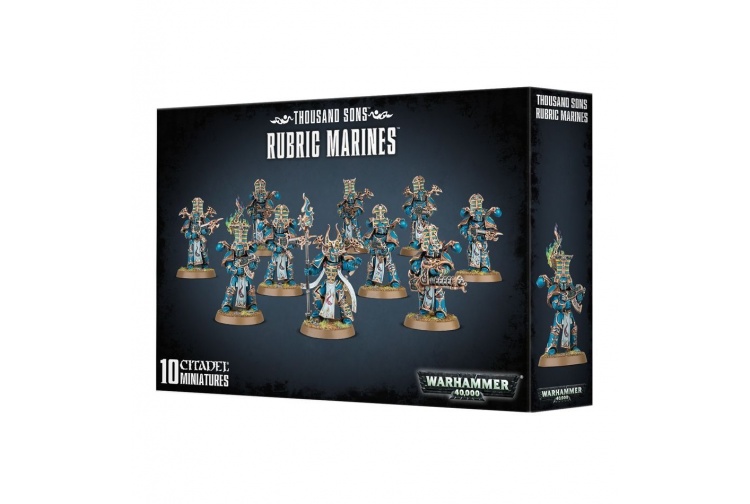 Warhammer 43-35 Thousand Sons Rubric Marines