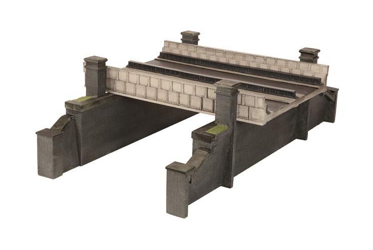 Bachmann Scenecraft 44-0017 Double Track Rail Over Road Bridge