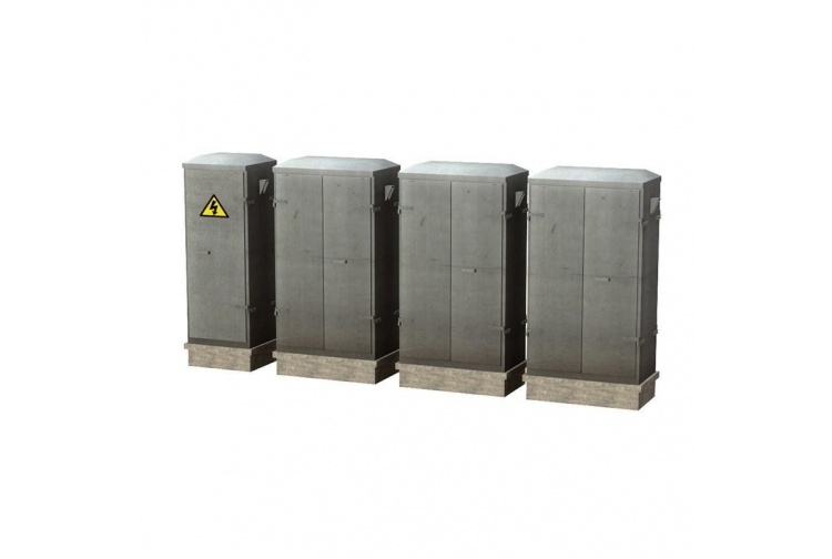 BACHMANN 44-560 SCENECRAFT LINESIDE CABINETS PRE-BUILT