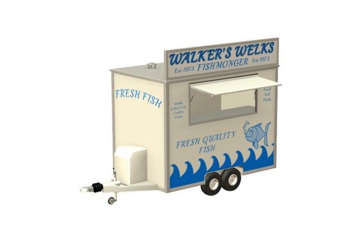 Bachmann Scenecraft 44-571 OO Gauge Fresh Fish Stall