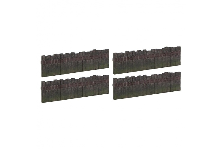 Bachmann Scenecraft 44-595 OO Gauge Sleeper Built Fencing