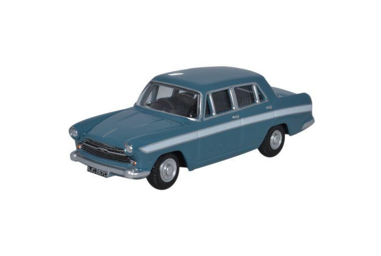 oxford-diecast-76acf001-austin-cambridge-persian-blue-and-white
