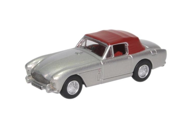 Oxford Diecast 76AMDB2004 Aston Martin Db2 MkIII DHC Snow Shadow Silver